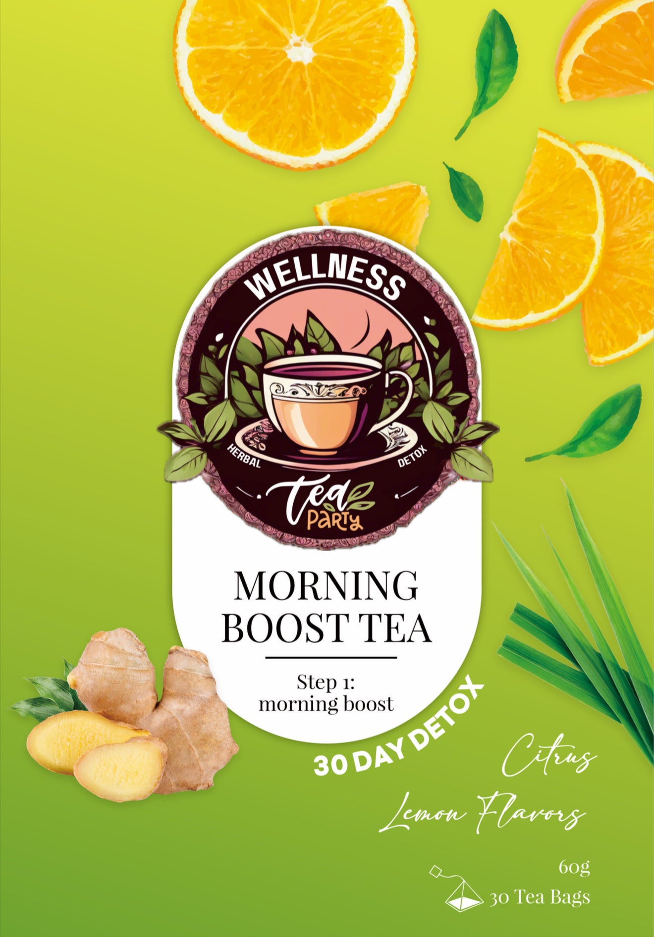 30 Day Luxury Detox Tea