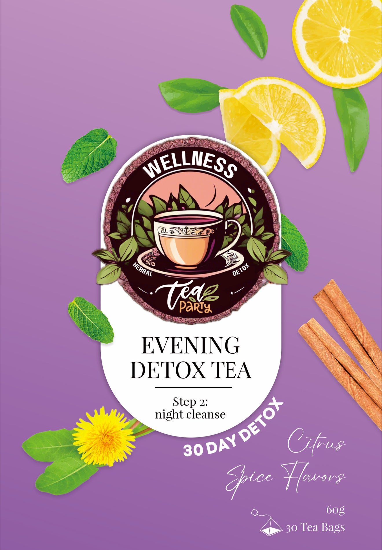 30 Night Luxury Detox Tea